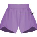 Girls Flowy Overlay Shorts Thumbnail