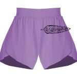 Girls Flowy Overlay Shorts Thumbnail