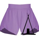 Girls Flowy Overlay Shorts Thumbnail
