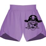 Girls Flowy Overlay Shorts Thumbnail