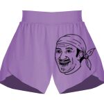Girls Flowy Overlay Shorts Thumbnail