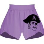 Girls Flowy Overlay Shorts Thumbnail