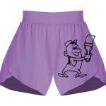 Girls Flowy Overlay Shorts Thumbnail