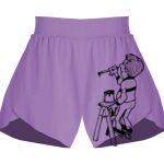 Girls Flowy Overlay Shorts Thumbnail