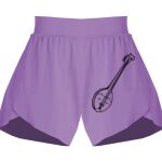 Girls Flowy Overlay Shorts Thumbnail