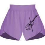 Girls Flowy Overlay Shorts Thumbnail