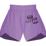 Girls Flowy Overlay Shorts Thumbnail