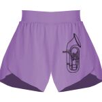 Girls Flowy Overlay Shorts Thumbnail