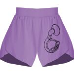 Girls Flowy Overlay Shorts Thumbnail