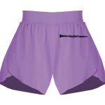 Girls Flowy Overlay Shorts Thumbnail