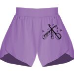 Girls Flowy Overlay Shorts Thumbnail