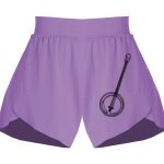 Girls Flowy Overlay Shorts Thumbnail