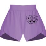 Girls Flowy Overlay Shorts Thumbnail