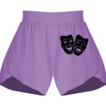 Girls Flowy Overlay Shorts Thumbnail