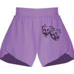 Girls Flowy Overlay Shorts Thumbnail