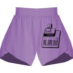 Girls Flowy Overlay Shorts Thumbnail