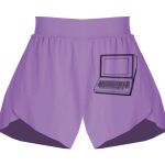 Girls Flowy Overlay Shorts Thumbnail