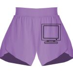 Girls Flowy Overlay Shorts Thumbnail