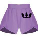 Girls Flowy Overlay Shorts Thumbnail