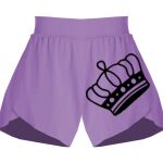 Girls Flowy Overlay Shorts Thumbnail
