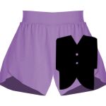 Girls Flowy Overlay Shorts Thumbnail