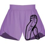 Girls Flowy Overlay Shorts Thumbnail