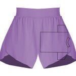 Girls Flowy Overlay Shorts Thumbnail