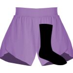 Girls Flowy Overlay Shorts Thumbnail