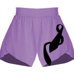 Girls Flowy Overlay Shorts Thumbnail