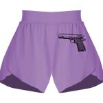 Girls Flowy Overlay Shorts Thumbnail