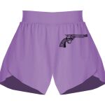 Girls Flowy Overlay Shorts Thumbnail