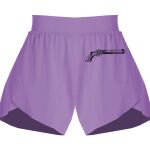 Girls Flowy Overlay Shorts Thumbnail