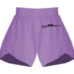 Girls Flowy Overlay Shorts Thumbnail