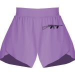 Girls Flowy Overlay Shorts Thumbnail