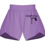 Girls Flowy Overlay Shorts Thumbnail