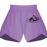 Girls Flowy Overlay Shorts Thumbnail