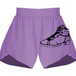 Girls Flowy Overlay Shorts Thumbnail
