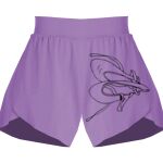 Girls Flowy Overlay Shorts Thumbnail