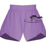 Girls Flowy Overlay Shorts Thumbnail