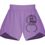 Girls Flowy Overlay Shorts Thumbnail