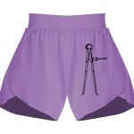 Girls Flowy Overlay Shorts Thumbnail