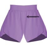 Girls Flowy Overlay Shorts Thumbnail