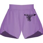 Girls Flowy Overlay Shorts Thumbnail