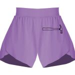 Girls Flowy Overlay Shorts Thumbnail