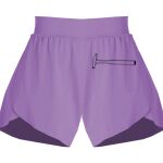 Girls Flowy Overlay Shorts Thumbnail