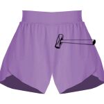 Girls Flowy Overlay Shorts Thumbnail