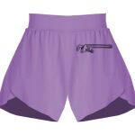 Girls Flowy Overlay Shorts Thumbnail