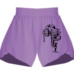 Girls Flowy Overlay Shorts Thumbnail