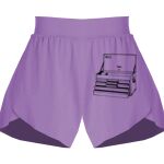 Girls Flowy Overlay Shorts Thumbnail