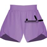 Girls Flowy Overlay Shorts Thumbnail